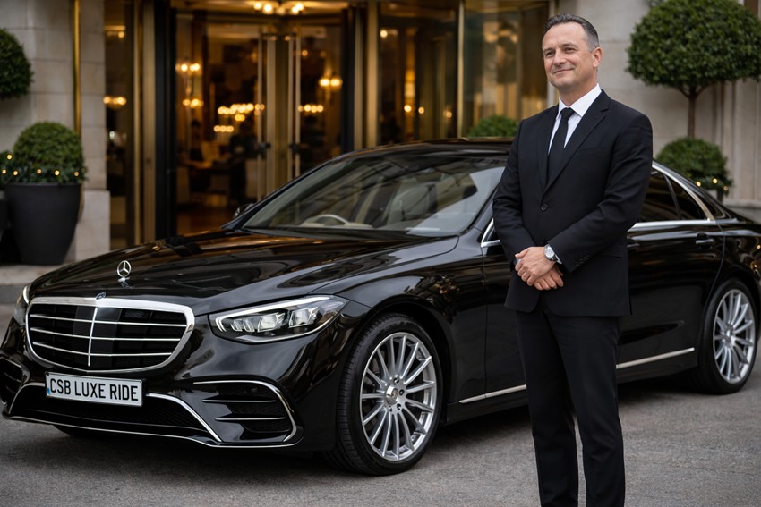 As-directed, flexible chauffeur hire.
